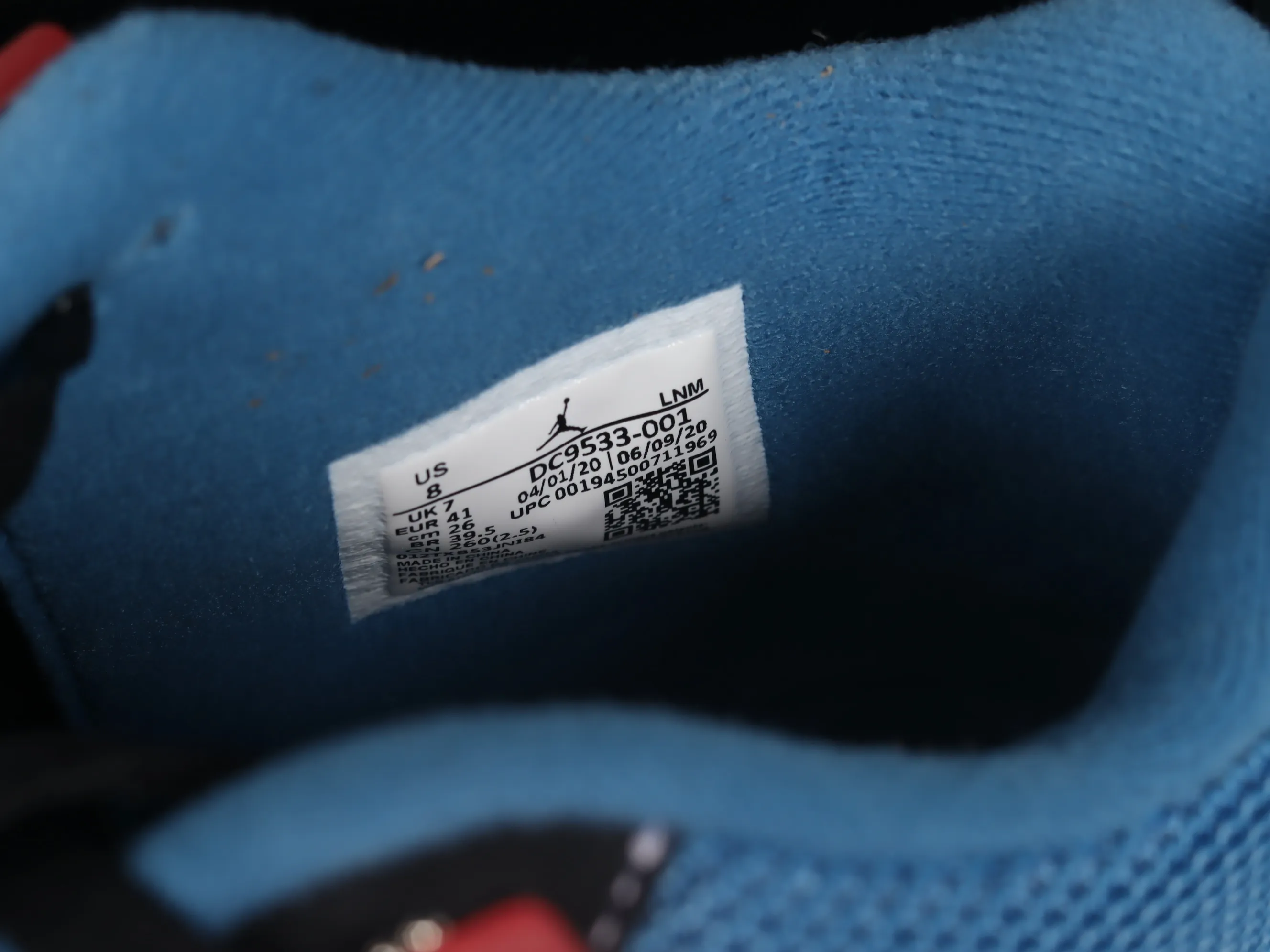All categories Air Jordan Jordan series basketball shoes Air Jordan 4 OG version Union La x Air Jordan 4 Retro AJ4 Joe 4 joint basketball shoes DC9533-001
